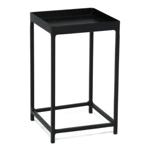 Метална стойка квадратна  за блок маса черен мат 12,25x12,25xh20,2см  (L)(SG-79952(B)) - Horecano