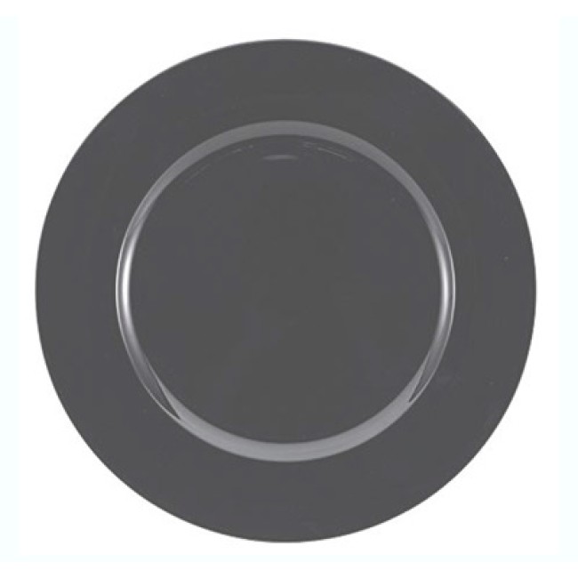 Полипропиленово подложно плато ф33см TITANIUM  BR-(11101 BL) - Horecano