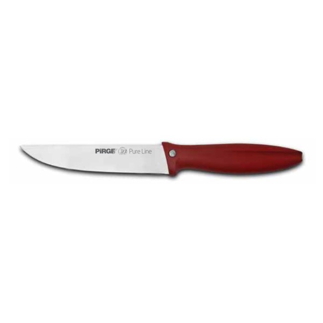 Нож за месо  от неръждаема стомана  червен  18см (48003) PIRGE-PURE LINE 