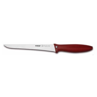 Нож за обезкостяване  от неръждаема стомана  червен 20см (48004) PIRGE-PURE LINE 