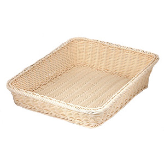 Водоустойчив панер PVC 36x45x12x6см натурал  GCC-(674024N-OT)  - Horecano