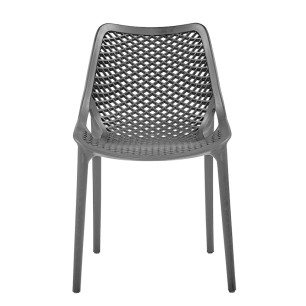 Стол  61x51x82см  тъмно сив HORECANO-LONDON-(HC-42385)