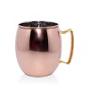 Чаша MUG Moskow с медно покритие 8.25см x 9.50см - 600мл (SG-89387) - Horecano