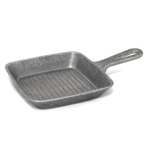 Алуминиев тиган за сервиране квадратен  15,7x15,7xh2,6см VINTAGE-(SG-94811) - Horecano