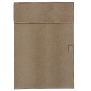 Кожен клипборд с магнит за меню   33x23см кафяв HORECANO-(HC-93827)