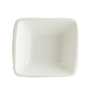 Порцеланова купичка квадратна 8x8.5см BONNA-IRIS WHITE-(IRSWH MOV 10KS)
