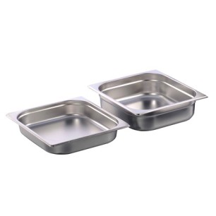 Иноксов гастронорм  2/3 GN  h100мм 354х325мм 14/1 GF-(GF-23100) - Horecano