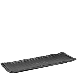 Меламиново   плато   за суши 33x10xh2,3см черно  HORECANO-SHIBUI-(410313BK)