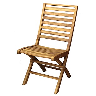 Дървен стол сгъваем 62x46xh93см JAVA-EURO-(TLC 001-E)