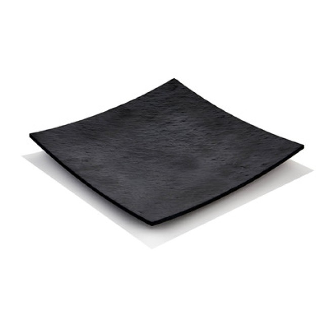 Меламиново плато квадратно  35x35см черно HORECANO-(711)
