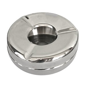 Иноксов пепелник ветроустойчив    12x5см BR-(16102 N) - Horecano