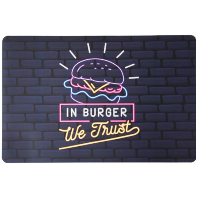 Полипропиленова подложка  за хранене BURGER  43,5x28,5см HORECANO-(PPCO-28064)