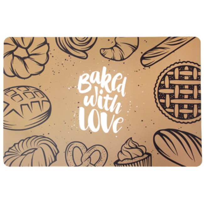 Полипропиленова подложка  за хранене BAKED WITH LOVE 43,5x28,5см HORECANO-(PPCO-28060)