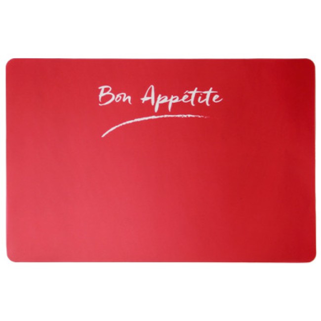 Полипропиленова подложка  за хранене BON APPETIT PLAIN RED 43,5x28,5см  HORECANO-(PPCO-25479-201C)