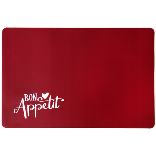 Полипропиленова подложка  за хранене CHERRY RED BON APPETIT 43,5x28,5см HORECANO-(PPCO-28068)