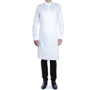 Памучна кухненска престилка 75x90см бяла ROLL DRAP-(30002150)
