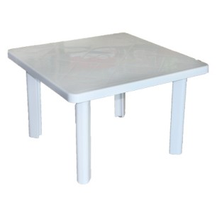Пластмасова детска маса бяла  80x80x51см ИП-(CM-310)  - Irak Plastik