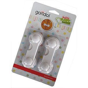 Комплект заключващи механизми за витрини и шкафове  2бр GL-90905 - Gondol