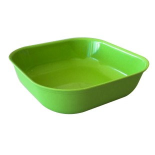 Пластмасова чиния квадратна 18.5х18.5х4.5см  дълбока  ИП-(BD-505) - Irak Plastik
