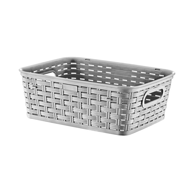 Панер PVC ратан 20x29.5x7см различни цветове ИП-(SP-230) - Irak Plastik