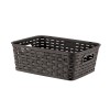 Панер PVC ратан 20x29.5x7см различни цветове ИП-(SP-230) - Irak Plastik