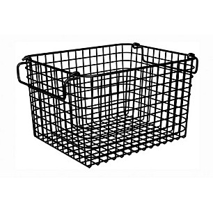 Метална касетка GN 1/2  31,5x25,5xh16см черна HORECANO-OLD SCHOOL BUFFET-(960206BK)