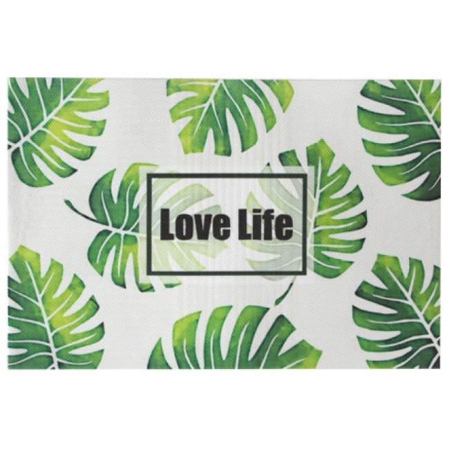 Подложка за хранене LOVE LIFE 45x30см PVC (0193664) - Horecano
