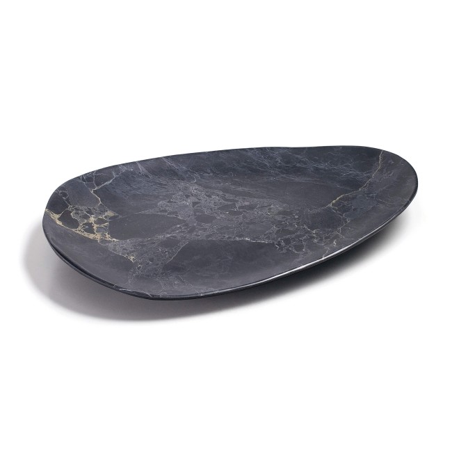 Меламиново плато яйцевидно 40,7x30,5xh4,3см COLECCIÓN STONE - Lacor