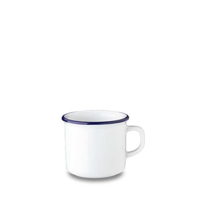 Порцеланова чаша / канче 80мл със син кант RETRO MUGS - G.Benedikt