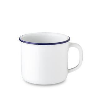 Порцеланова чаша / канче 350мл със син кант RETRO MUGS - G.Benedikt