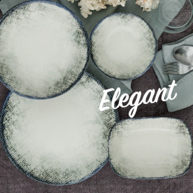 Порцеланова чиния ф21см ГП-ELEGANT-(GBSEO21DU100562) - Gural Porselen