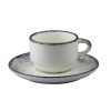 Порцеланова чашка с чинийка 90мл ГП-ELEGANT-(GBSEO02EK99ANT562) - Gural Porselen