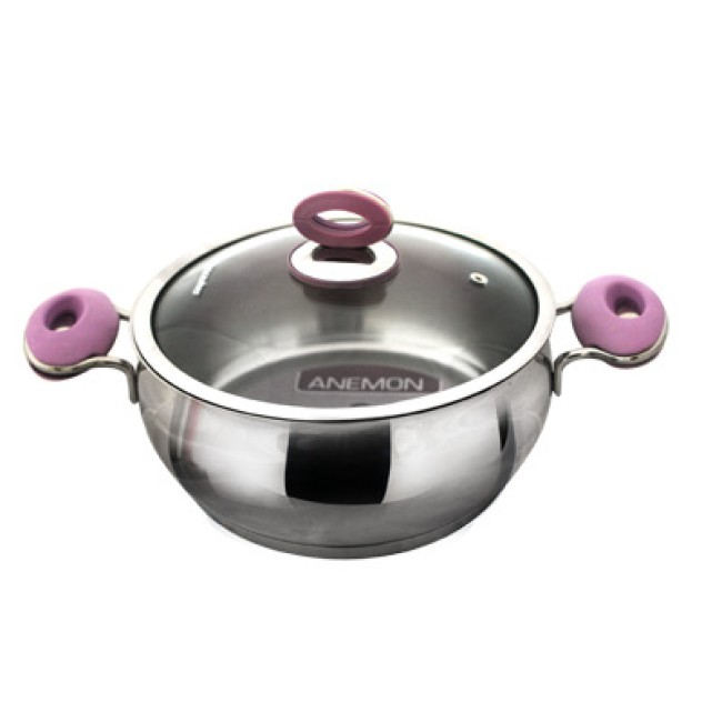 Иноксова тенджера 24х14х12см 6.3л  HR-ANEMON - Hascevher
