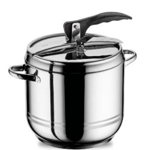 Иноксова тенджера под налягане 15л HR-GASTRO-(1212.011/3DTYDK1524006) - Hascevher