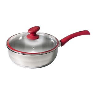 Иноксов тиган с капак 24см WINOX-(S-A1129-24F) (MIR-004)