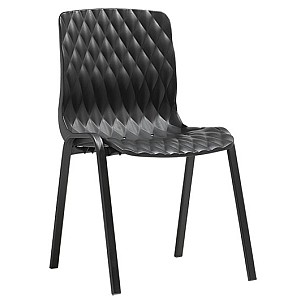 Стол ROYAL 52x50xh83см черен NOVUSSI-(C018) 
