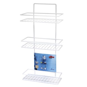 Етажерка за баня на 3 етажа 26x13x53см (LT 006) - Horecano