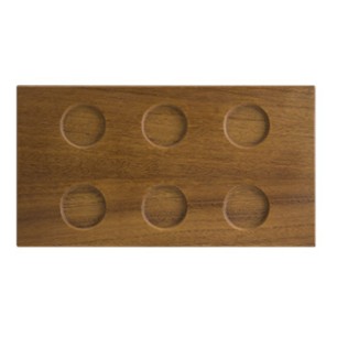 Дървена правоъгълна дъска с 6 разделения 31x16,5xh1,5см BONNA-BEECH WOOD MOD-(WDMOD35DT)