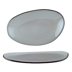 Стъклена чиния овал 21см  BONNA-GLASS VAO-(GLVAO21OKY)