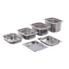 Иноксов гастронорм 1/2 GN h40мм 325x265мм 2л OZ-(3160950) - Ozti