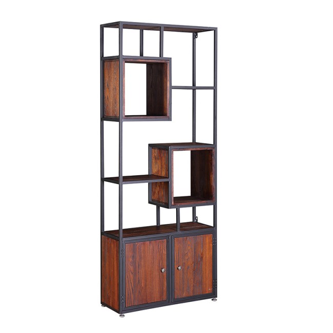 Щанд 80x30x200см метал/дърво SIHRE (HJ-B2008030) - Horecano