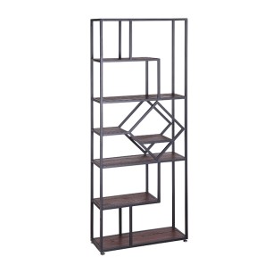 Щанд 80x30x200см метал/дърво SIHRE (HJ-CF2008030) - Horecano