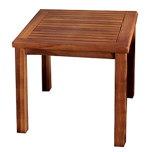 Дървена масичка за шезлонг 45x45xh45см JAVA-(TLT 046) - Horecano