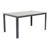 Маса правоъгълна - PVC 150x90x74см сива PLASTICWOOD GREY-(HYT-0158GREY) - Horecano