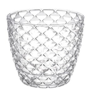 Пластмасова саксия за орхидея №3 2.5л TRANSPARENT SERINOVA-(KAP/3)