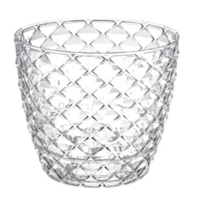 Пластмасова саксия за орхидея №3 2.5л TRANSPARENT SERINOVA-(KAP/3)