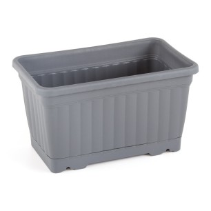 Пластмасово сандъче за балкон 50,5x18,5xh17см 11л ANTHRACITE SERINOVA-(KMB2)