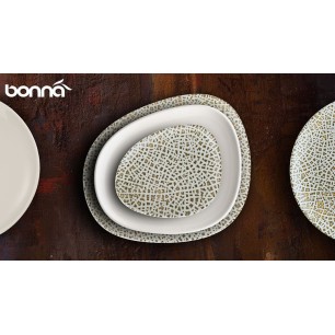 Порцеланова чиния 33см BONNA-LAPYA WOOD-(LPYWD VAO 33DZ) 