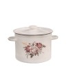 Емайлирана тенджера 3л "Rose Amazing Flower" Н-(I1612/2mroseAF) - Horecano