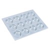 Алуминиева форма за мъфини 36x28xh3см 12бр. (HY502) - Horecano